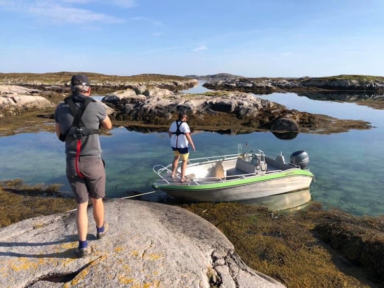 Kaasbøll 17 fot leiebåt fra Wold Kysttransport