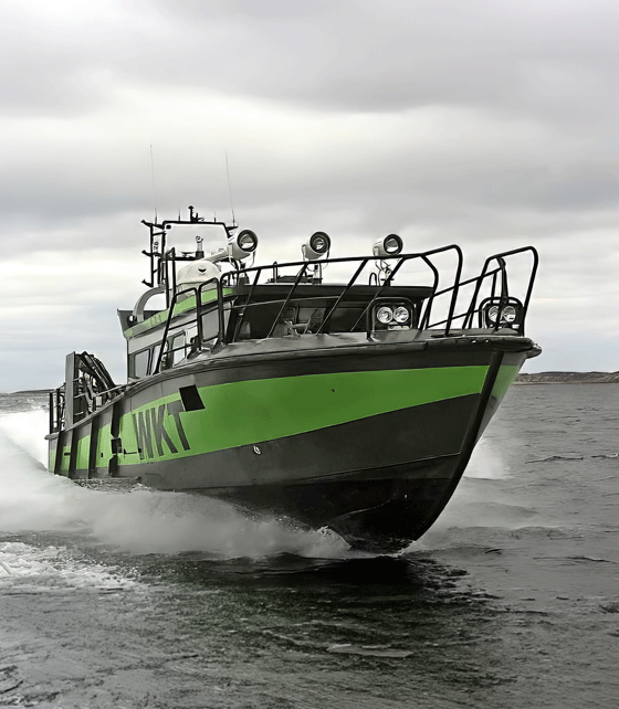 MS Bogøy hurtiggående passasjerbåt fra Wold Kysttransport