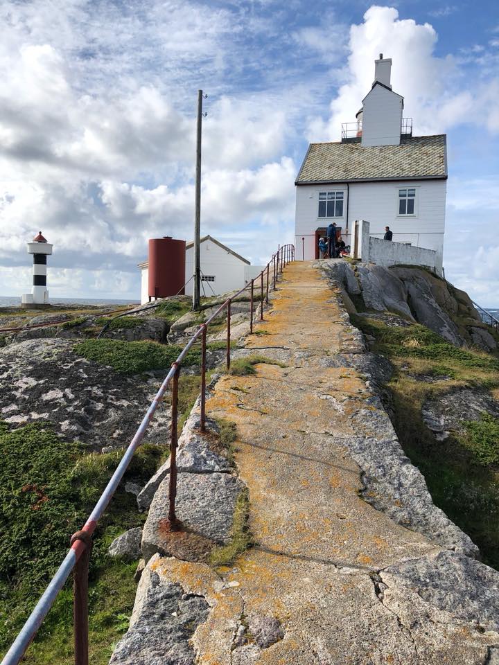 Lighthouses at the coast of Trøndelag